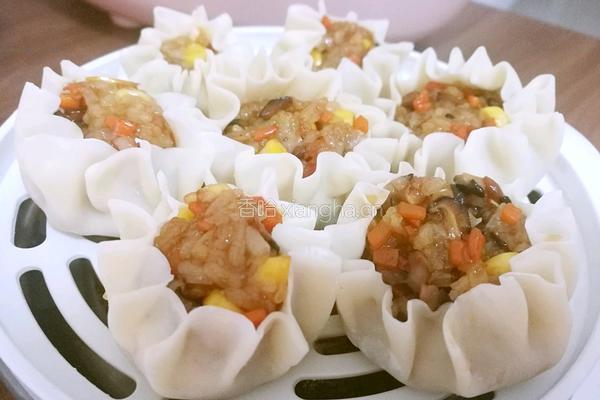 烧卖（电饭煲版）的做法图解6