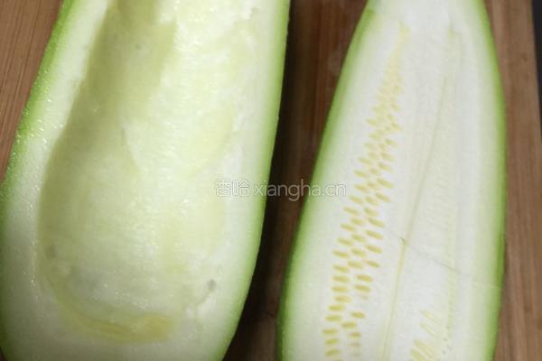 虾米角瓜小炒菜的做法图解2