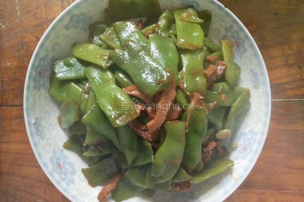 芸豆炒肉的做法图解3