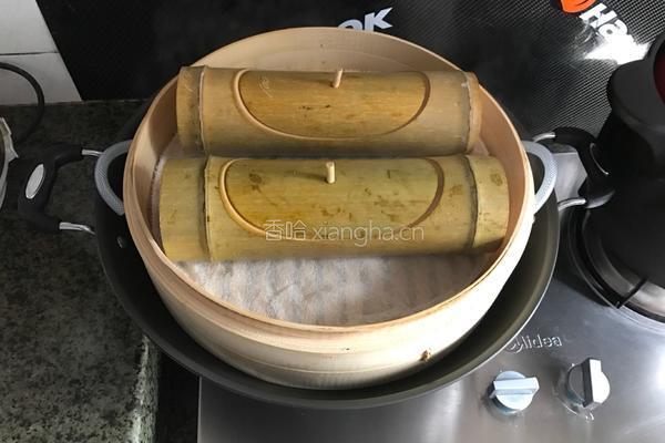 竹筒蒸排骨的做法图解9
