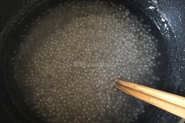 芒果椰汁西米露的做法图解2