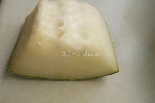 肉末水晶白玉汤的做法图解3