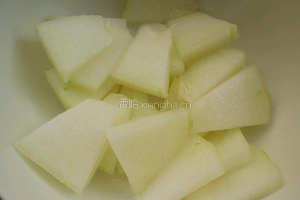 肉末水晶白玉汤的做法图解4