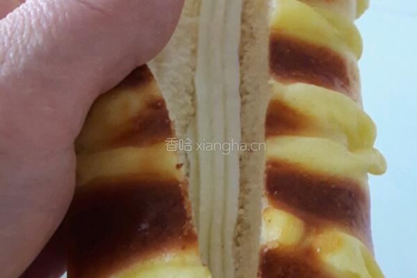 卡士达酱奶油面包的做法图解19