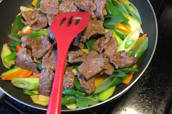 姜葱牛肉的做法图解6