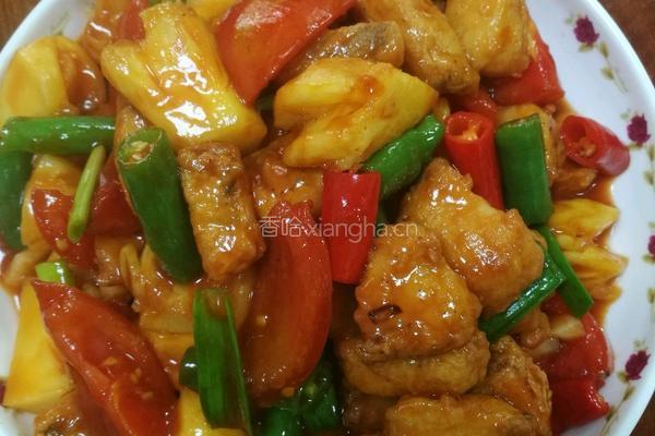 菠萝古老鱼腩的做法图解11