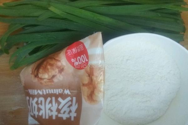 韭菜卷的做法图解1