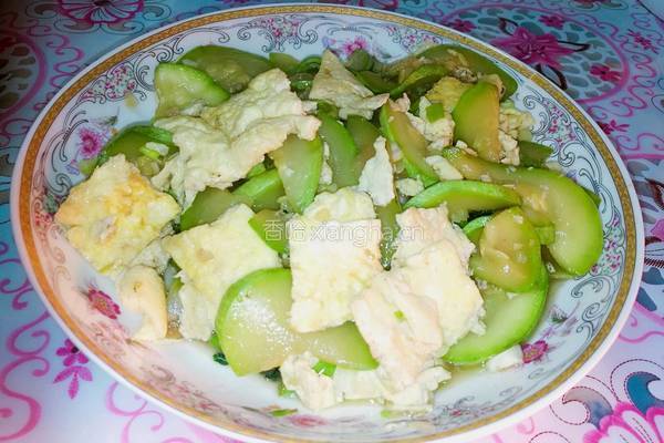 小瓜炒鸡蛋