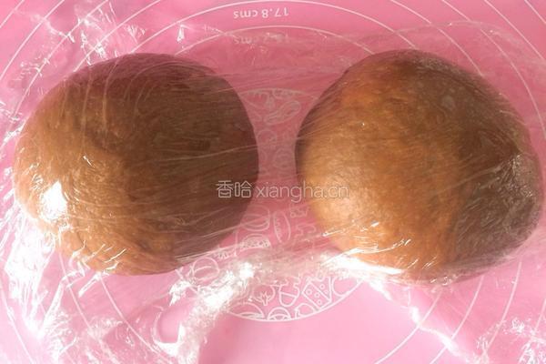 麻薯夹心可可软欧包的做法图解7