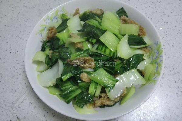 油渣青菜