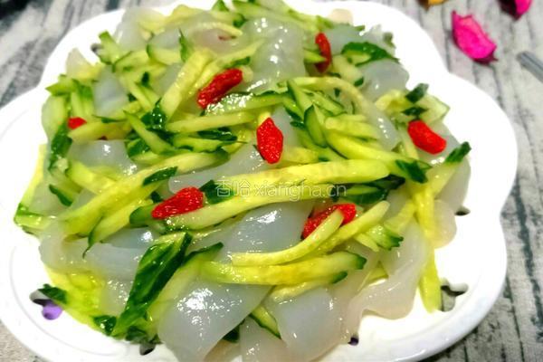 黄瓜拌拉皮的做法图解8