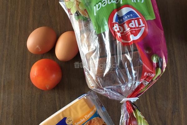 芝士鸡蛋三明治的做法图解1