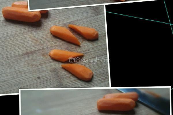 玉米爱心胡萝卜蒸蛋的做法图解2