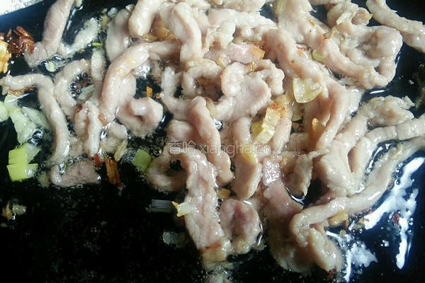 青椒肉丝盖饭的做法图解6