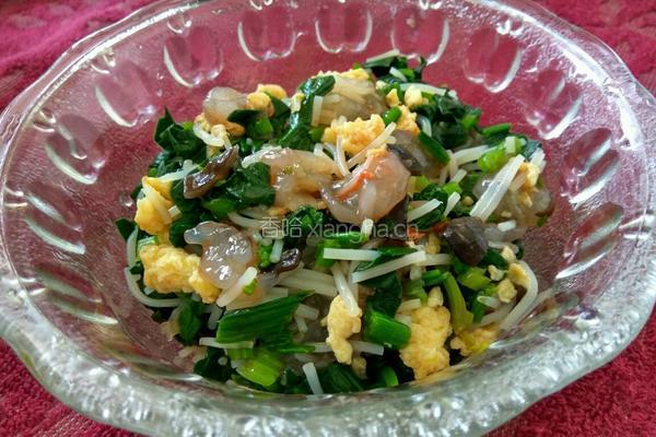 菠菜虾仁鸡蛋饺子馅的做法图解8