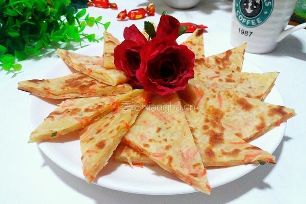 （烫面）胡萝卜丝饼的做法图解18