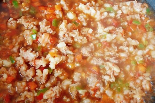 肉沫豆腐的做法图解12