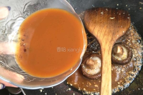 香菇油菜的做法图解14
