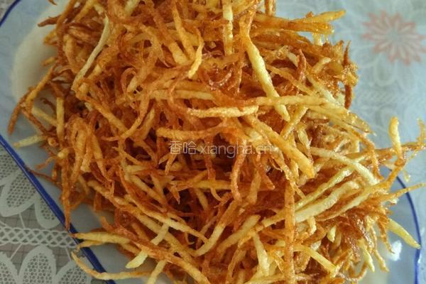 自制零食香脆薯条的做法图解6