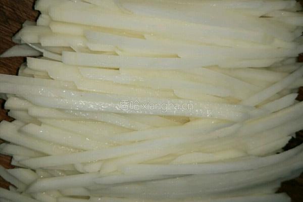 培根土豆丝卷的做法图解3