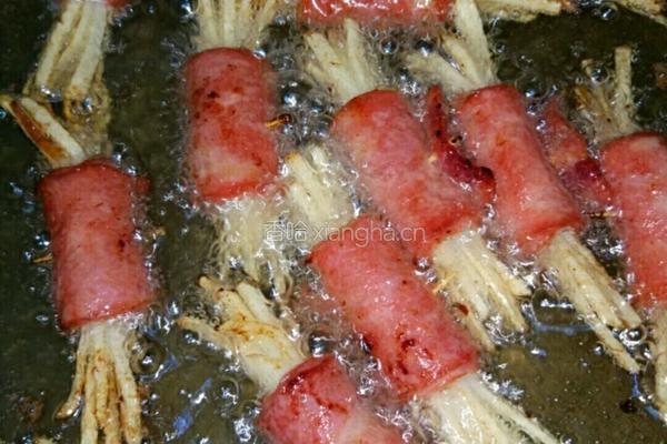 培根土豆丝卷的做法图解9