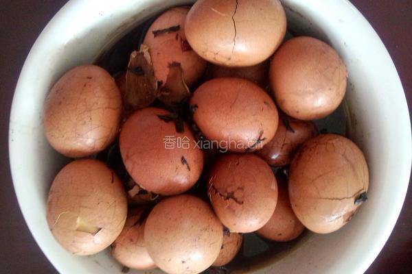 卤五香茶叶蛋的做法图解9