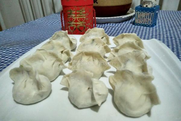山菜水饺的做法图解6