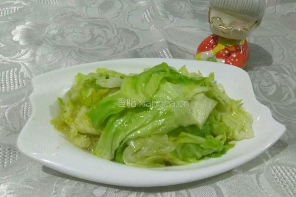 爆炒包菜的做法图解1