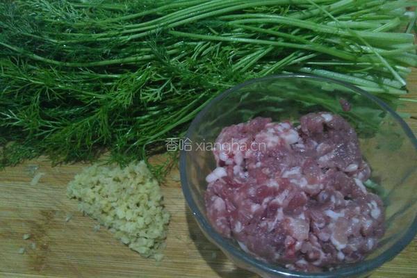 茴香肉饺子馅（清香型）的做法图解1