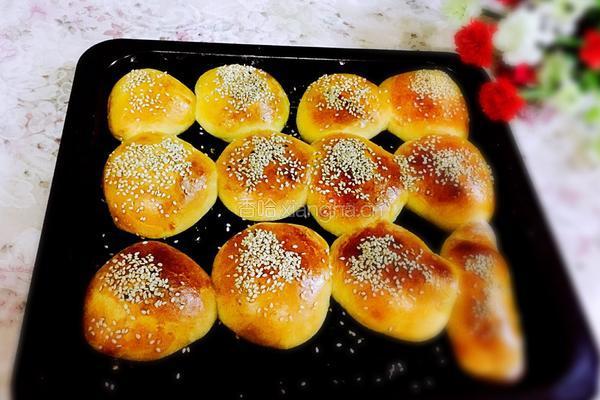 芝麻小餐包的做法图解10