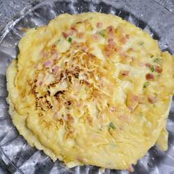 香葱火腿鸡蛋饼的做法[图]