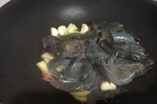红烧大虾的做法图解6