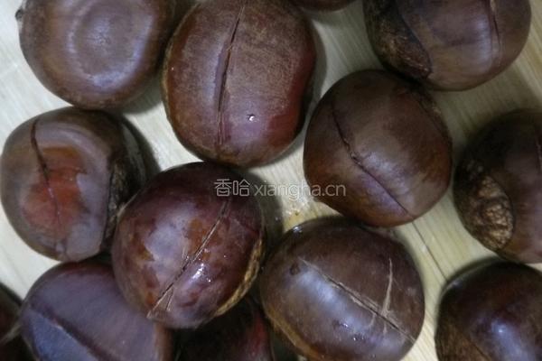 烤原味栗子的做法图解2
