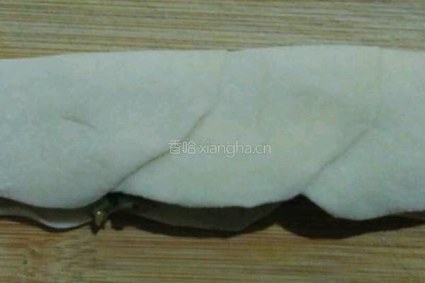 春暖花开……烤玫瑰花饺的做法图解16