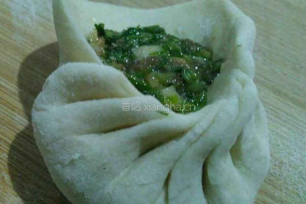 圆包子……茴香肉馅的做法图解16