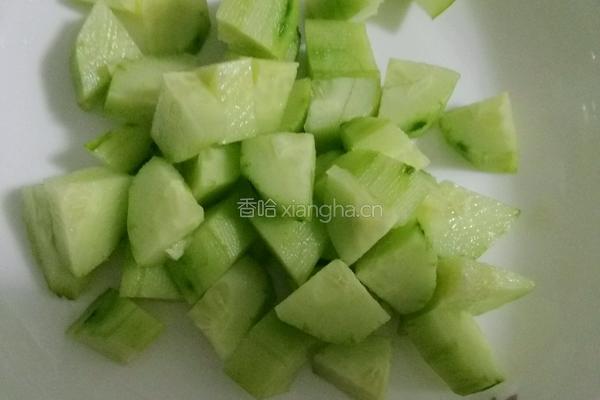 玉簪虾仁的做法图解2
