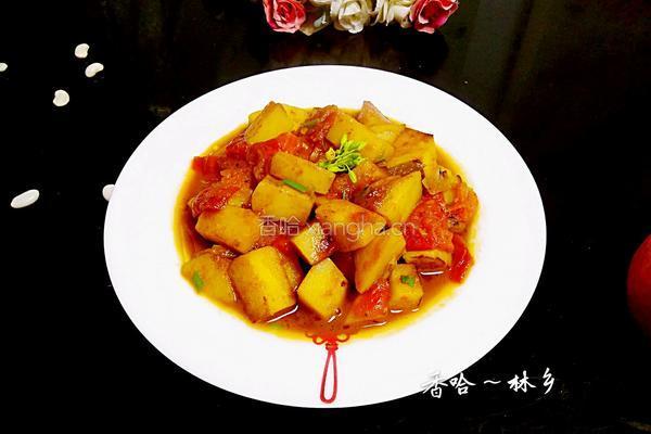 番茄烧土豆的做法图解9