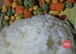 芝士炒饭的做法图解2