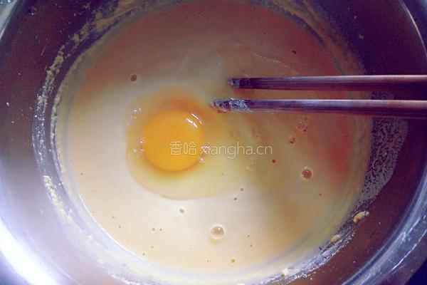 鸡蛋玉米面饼的做法图解4