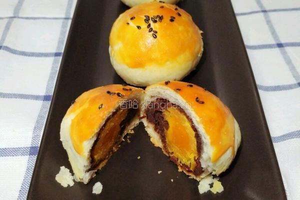 蛋黄酥的做法图解18
