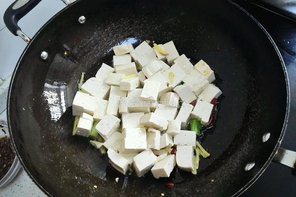 红烧豆腐的做法图解6