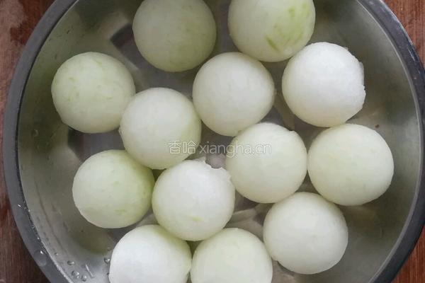 冬瓜汆肉丸子的做法图解6