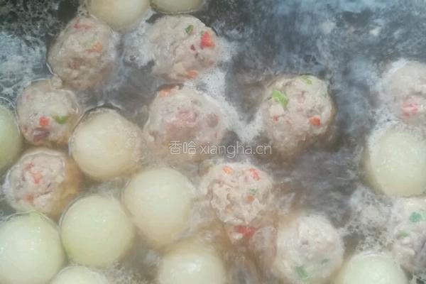 冬瓜汆肉丸子的做法图解10