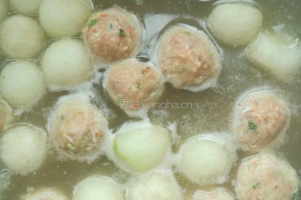冬瓜汆肉丸子的做法图解11