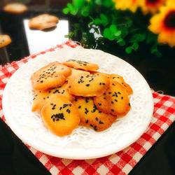 蛋白芝麻饼的做法[图]