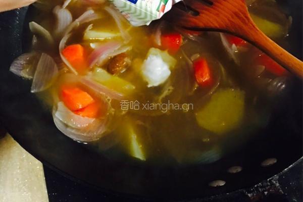 咖喱猪排饭的做法图解5