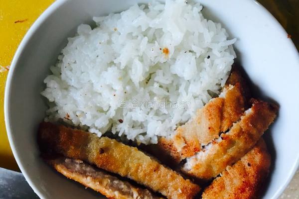 咖喱猪排饭的做法图解7