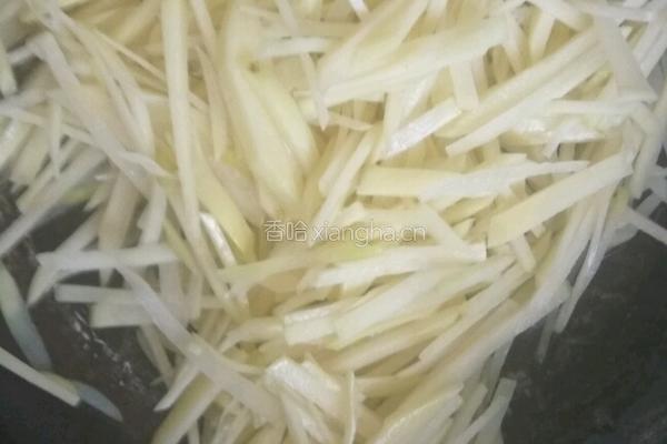 溜土豆丝的做法图解4