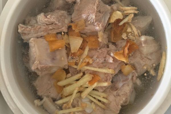 玉竹山药排骨汤的做法图解4