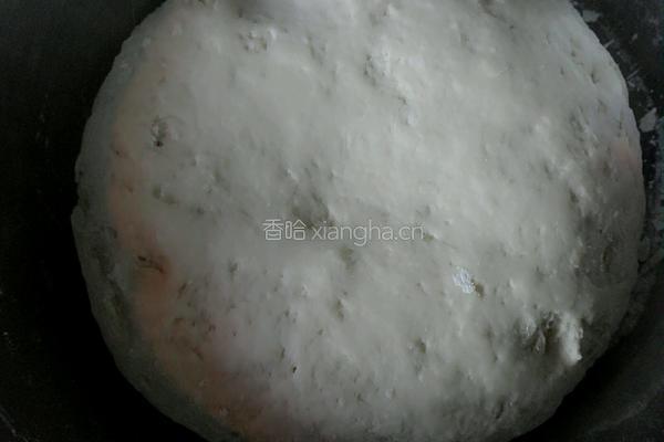 韭菜鸡蛋虾皮素包的做法图解2